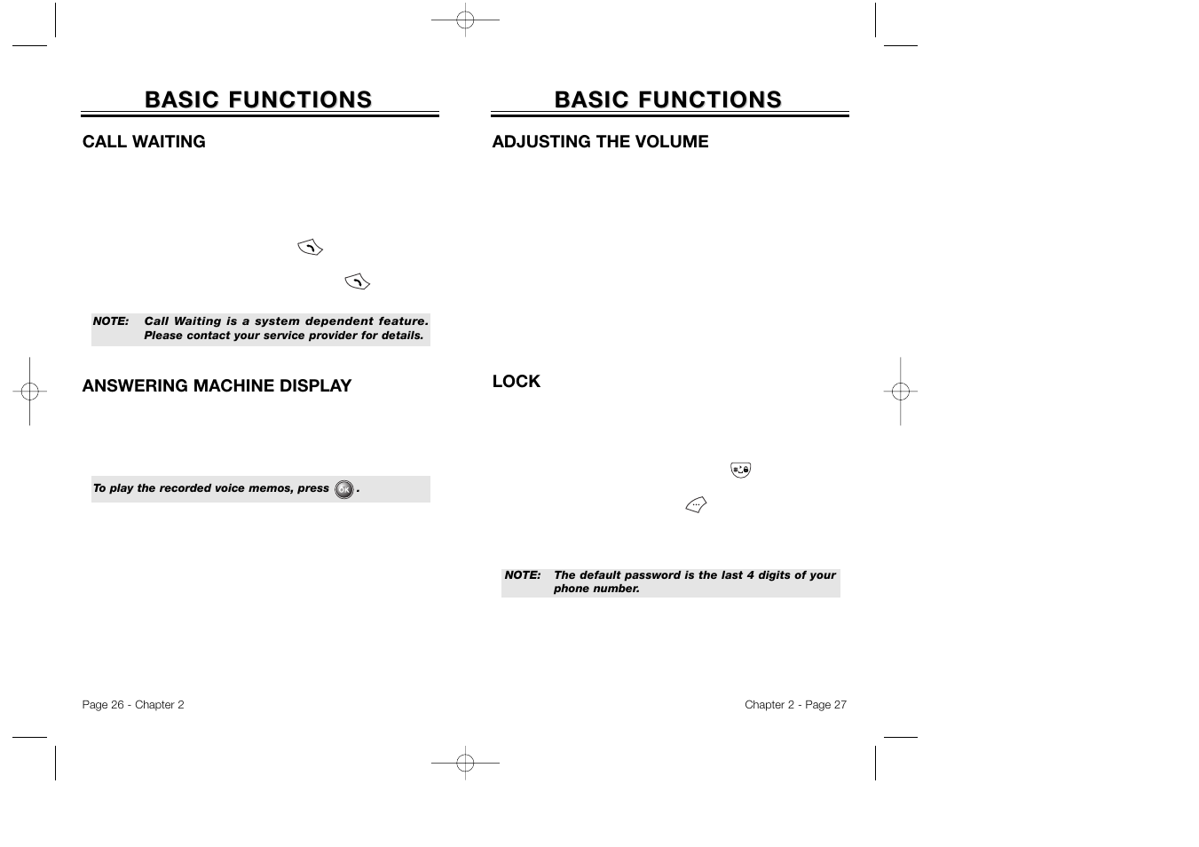 Basic functions | Audiovox CDM 8500 User Manual | Page 15 / 76