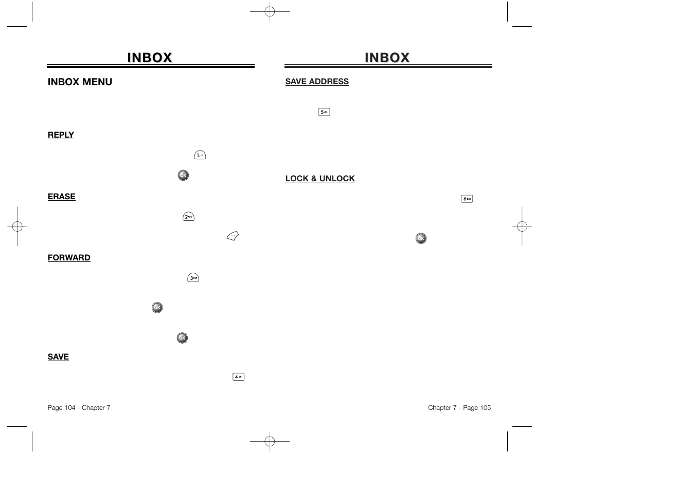 Inbox | Audiovox CDM 8500 User Manual | Page 54 / 76