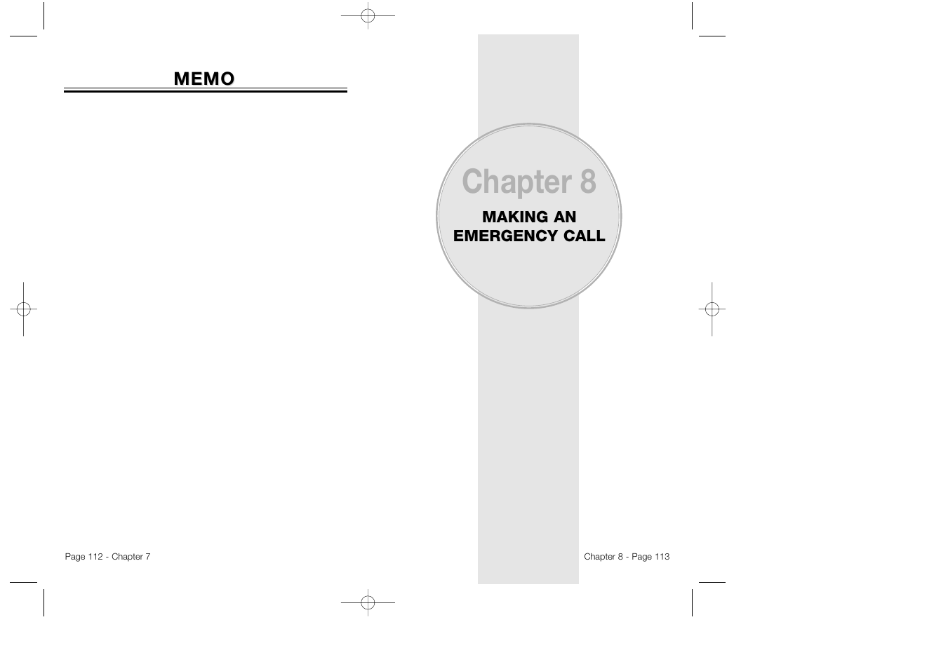 Chapter 8 | Audiovox CDM 8500 User Manual | Page 58 / 76