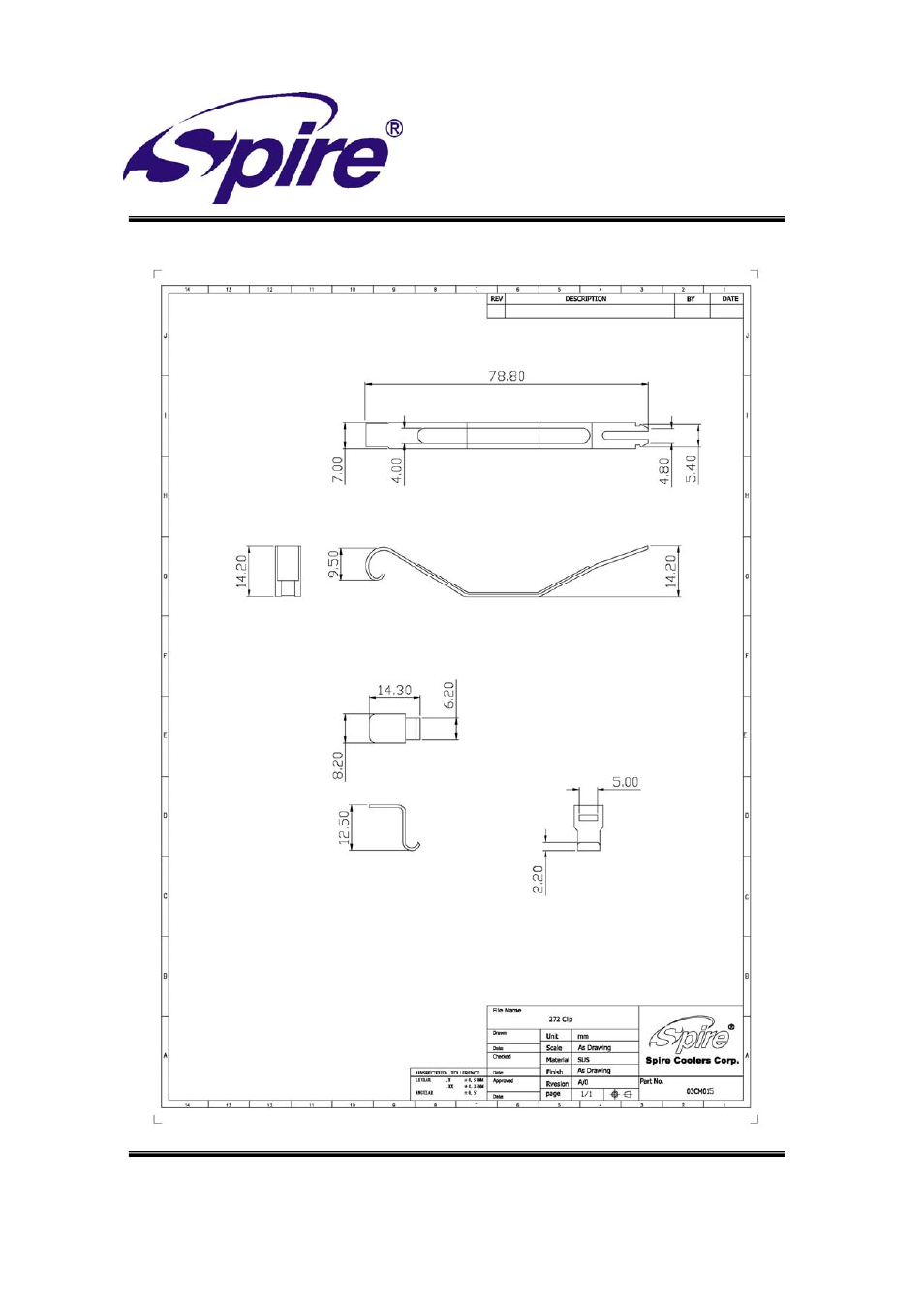 Spire corp | Spire RACKSPER III / 9R272B1H3 User Manual | Page 7 / 14