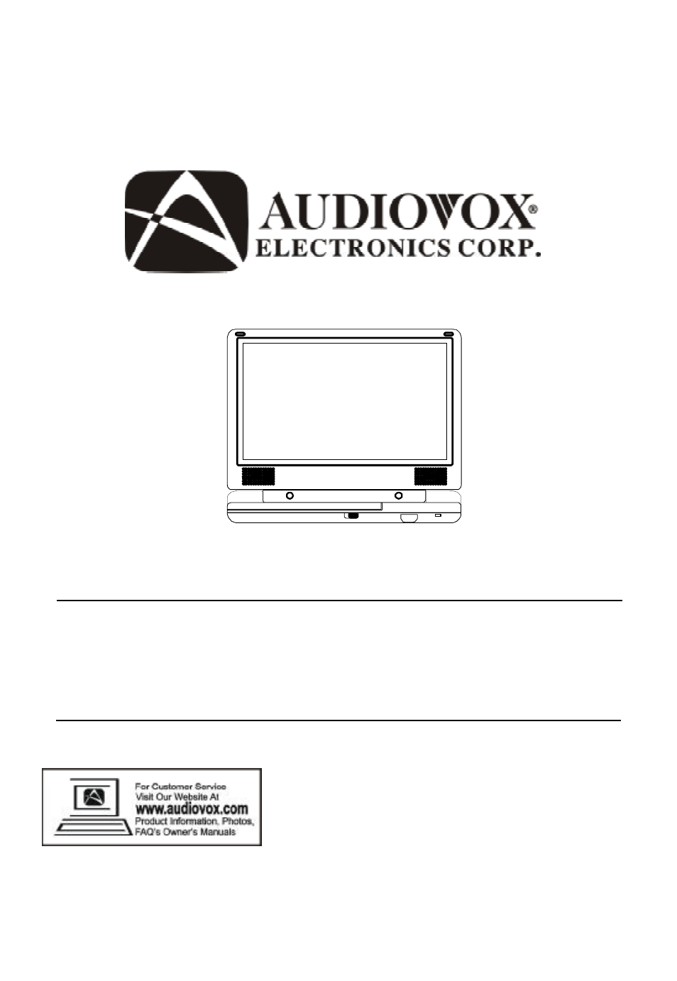 Audiovox D1817PKG User Manual | 39 pages