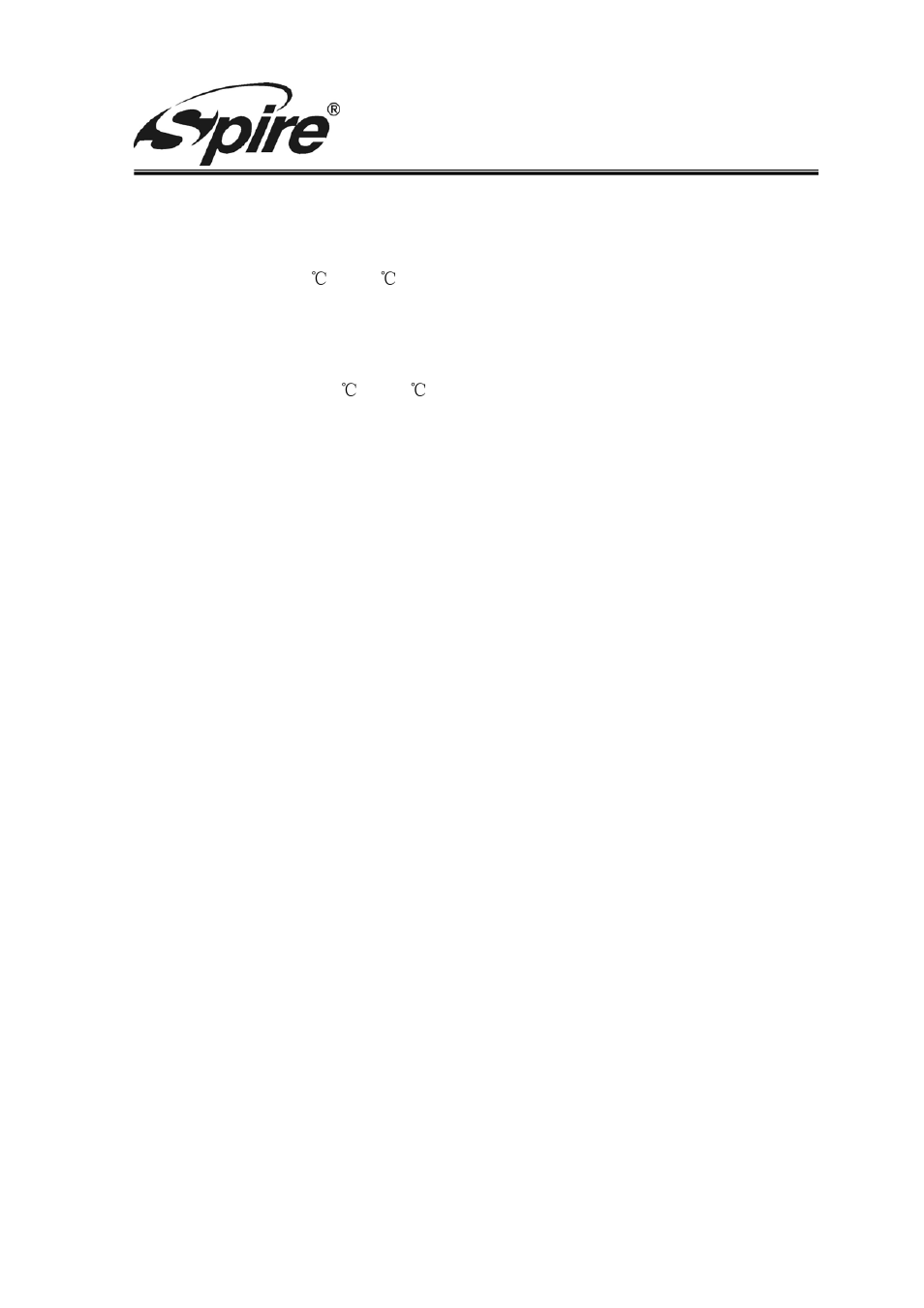 Spire corp, 3 environmental | Spire CURVATURE / SP-K4003-USB User Manual | Page 5 / 7