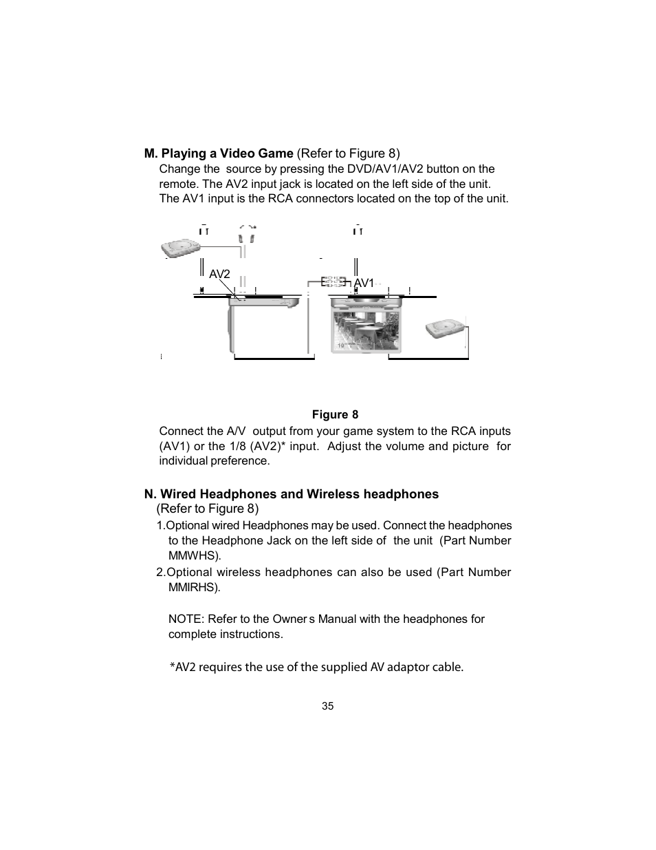 Audiovox MMD10 User Manual | Page 35 / 38