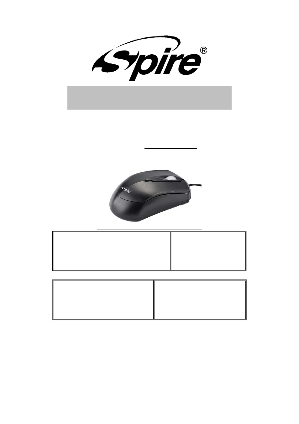 Spire GALEX 1004 / SP-M1004-USB User Manual | 7 pages