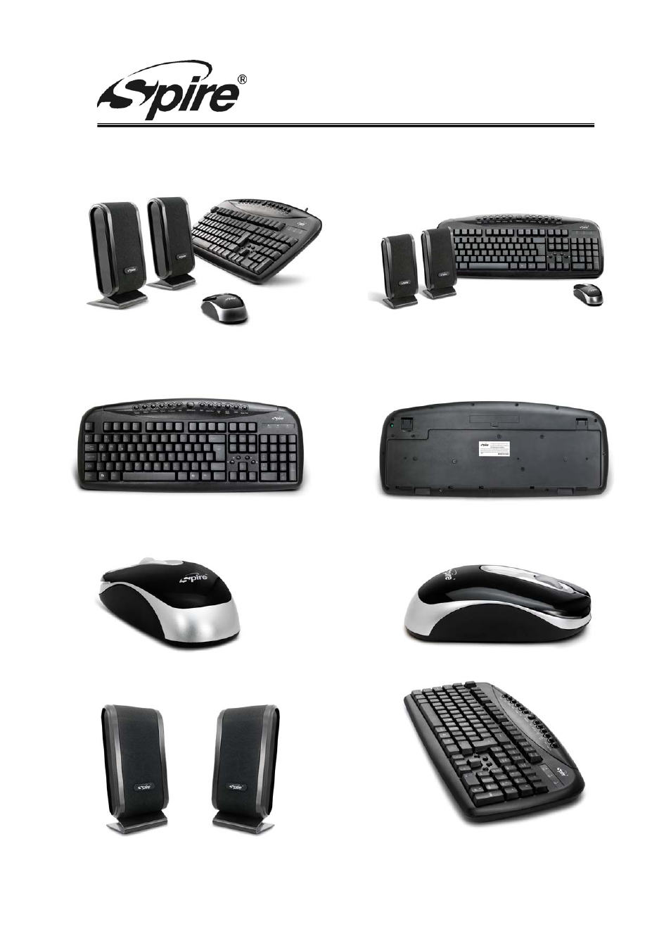 Spire corp, 4 pictures | Spire NOA 3 IN 1 COMBO / SP386-PS2-1 User Manual | Page 8 / 9