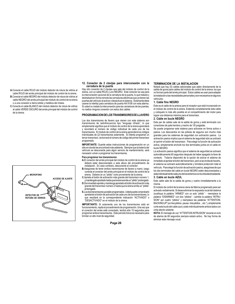 Audiovox TSP-575 User Manual | Page 28 / 32