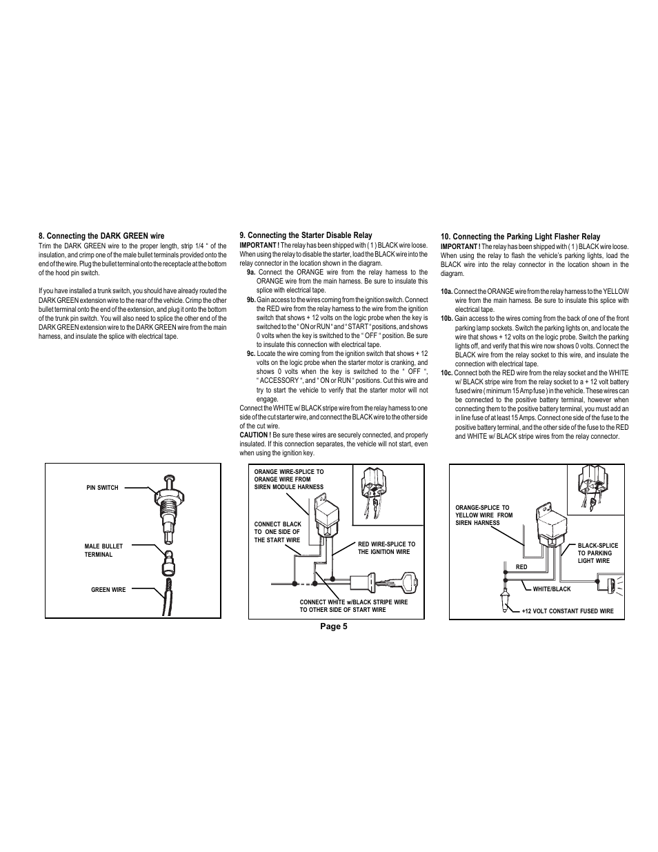 Audiovox TSP-575 User Manual | Page 7 / 32