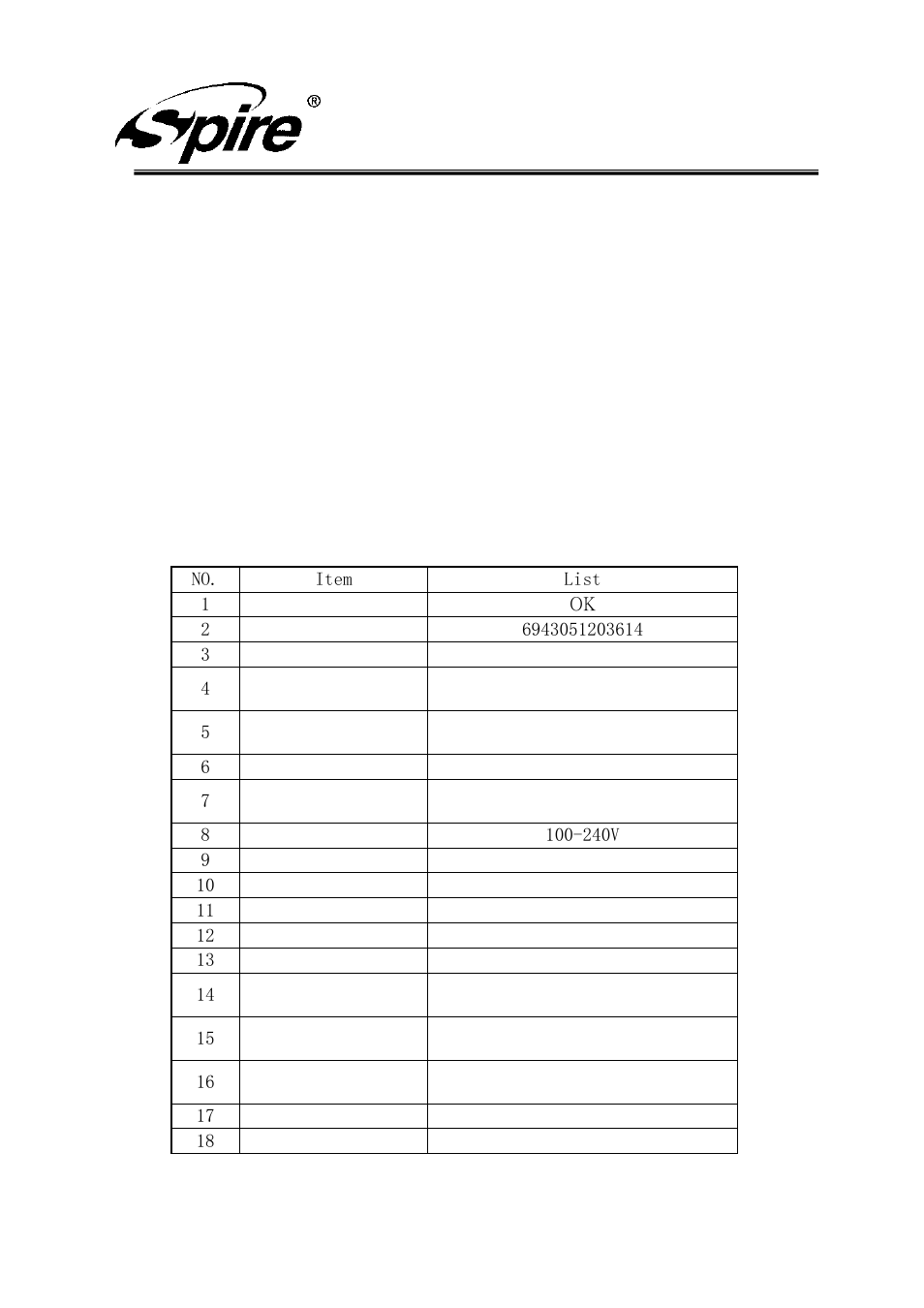 Spire corp | Spire GIGAPOD VIII SATA / SP166SUO-BK-EU User Manual | Page 4 / 10