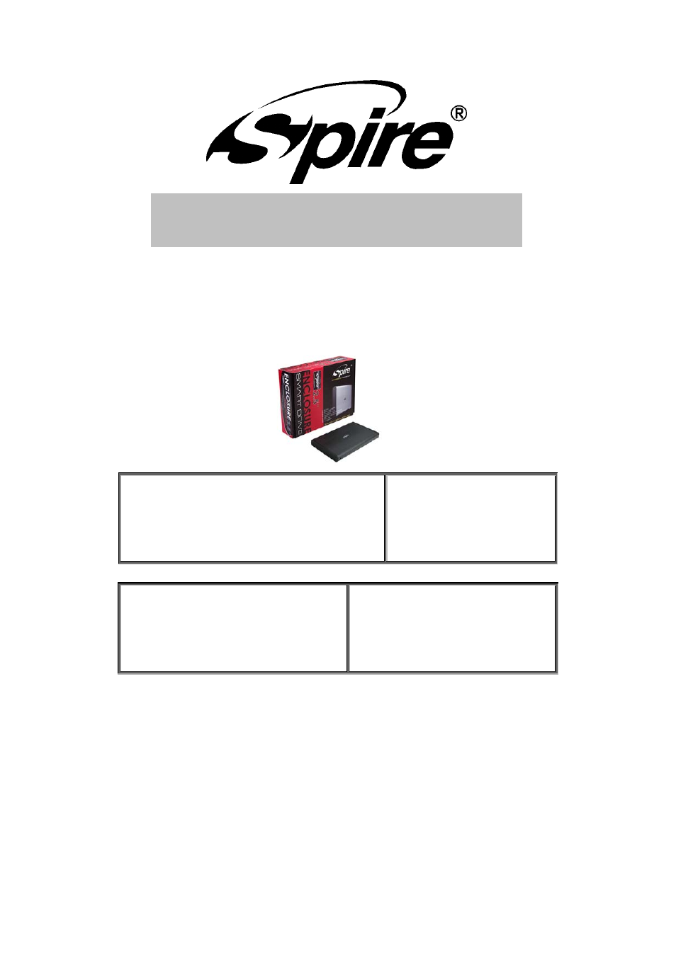 Spire MINIPOD USB 2.0 / SP155SEO-BK User Manual | 11 pages