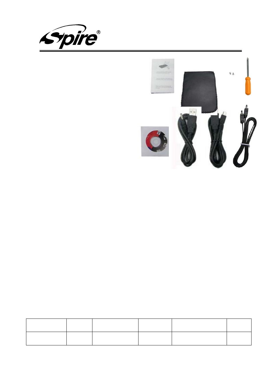 Spire corp | Spire MINIPOD USB 2.0 / SP155SEO-BK User Manual | Page 5 / 11