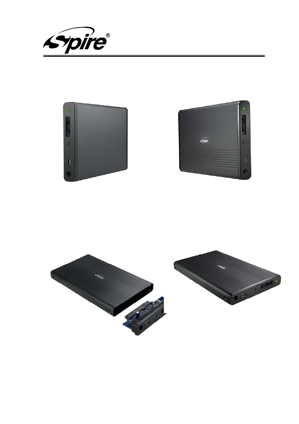 Spire corp | Spire MINIPOD USB 2.0 / SP155SEO-BK User Manual | Page 6 / 11