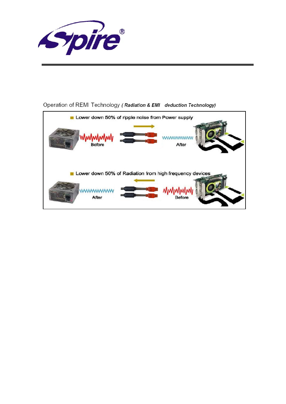 Spire corp | Spire GRAPHICS CARD PROTECTOR / SP162 User Manual | Page 5 / 6