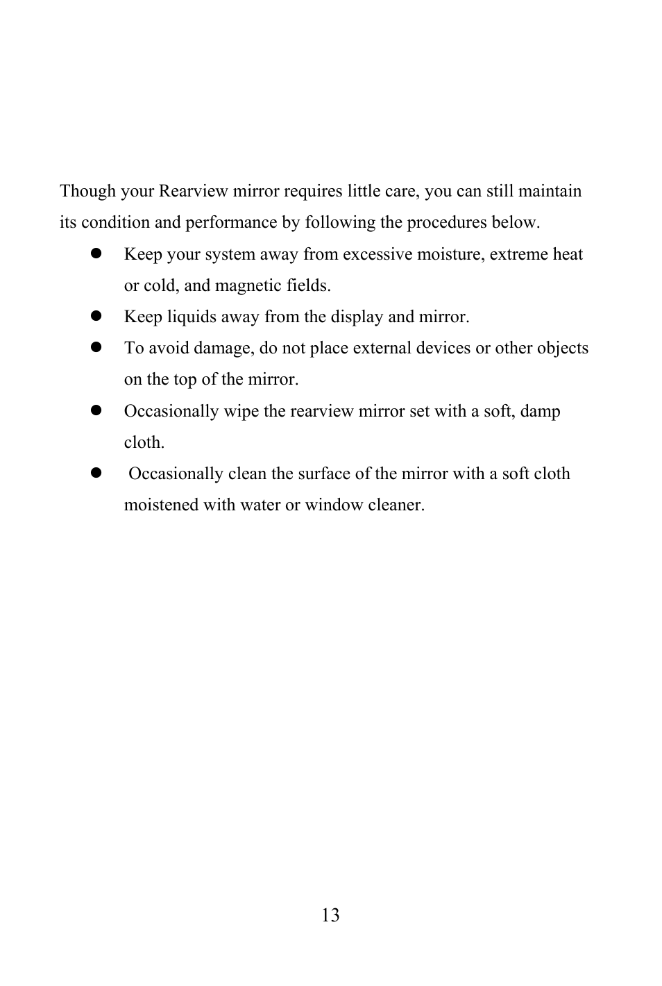 Maintenance | Audiovox LCMR6CT User Manual | Page 14 / 17
