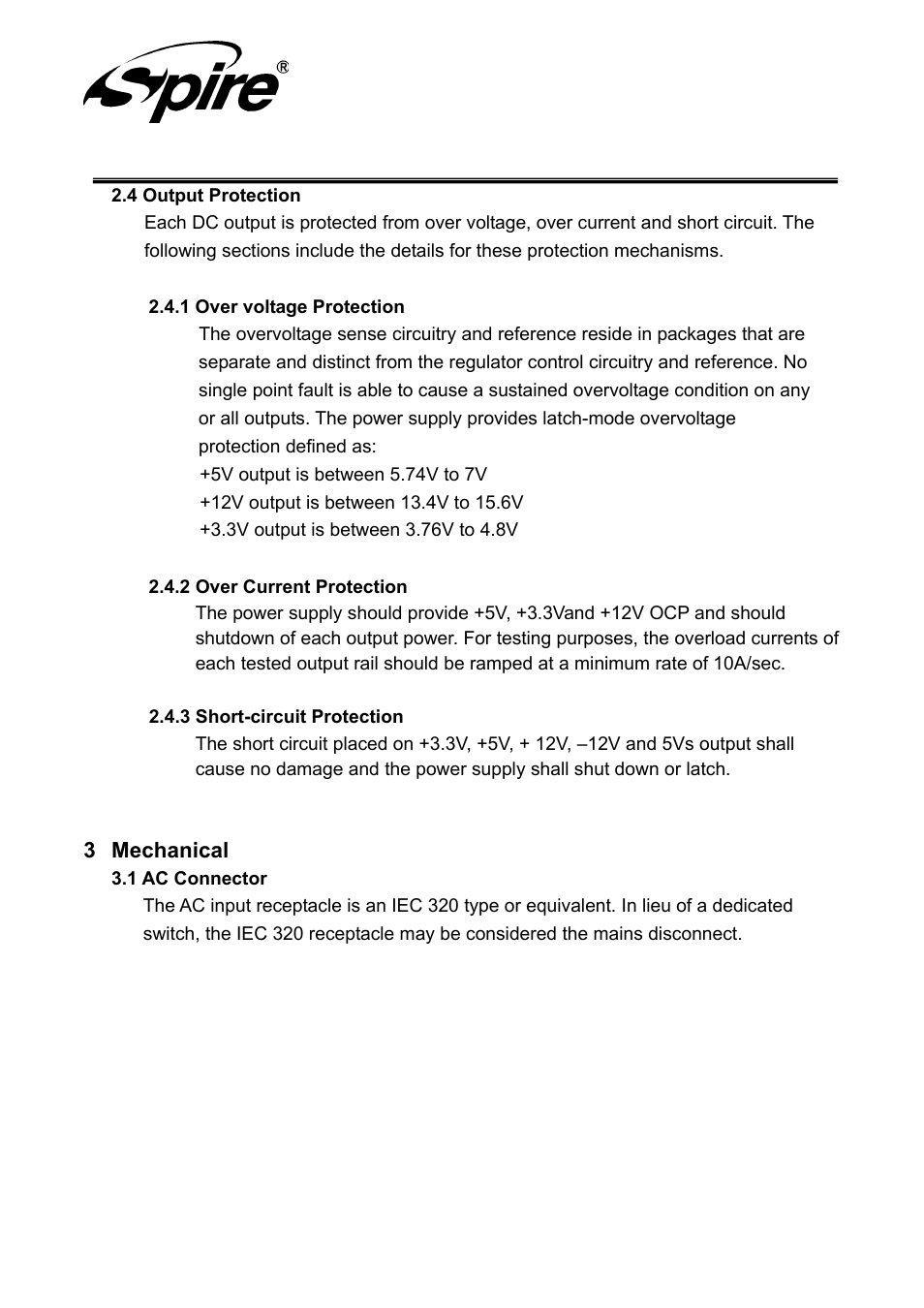 Spire corp | Spire LACKDRAGON 600 / SP-R-600WTB-PFC User Manual | Page 12 / 18