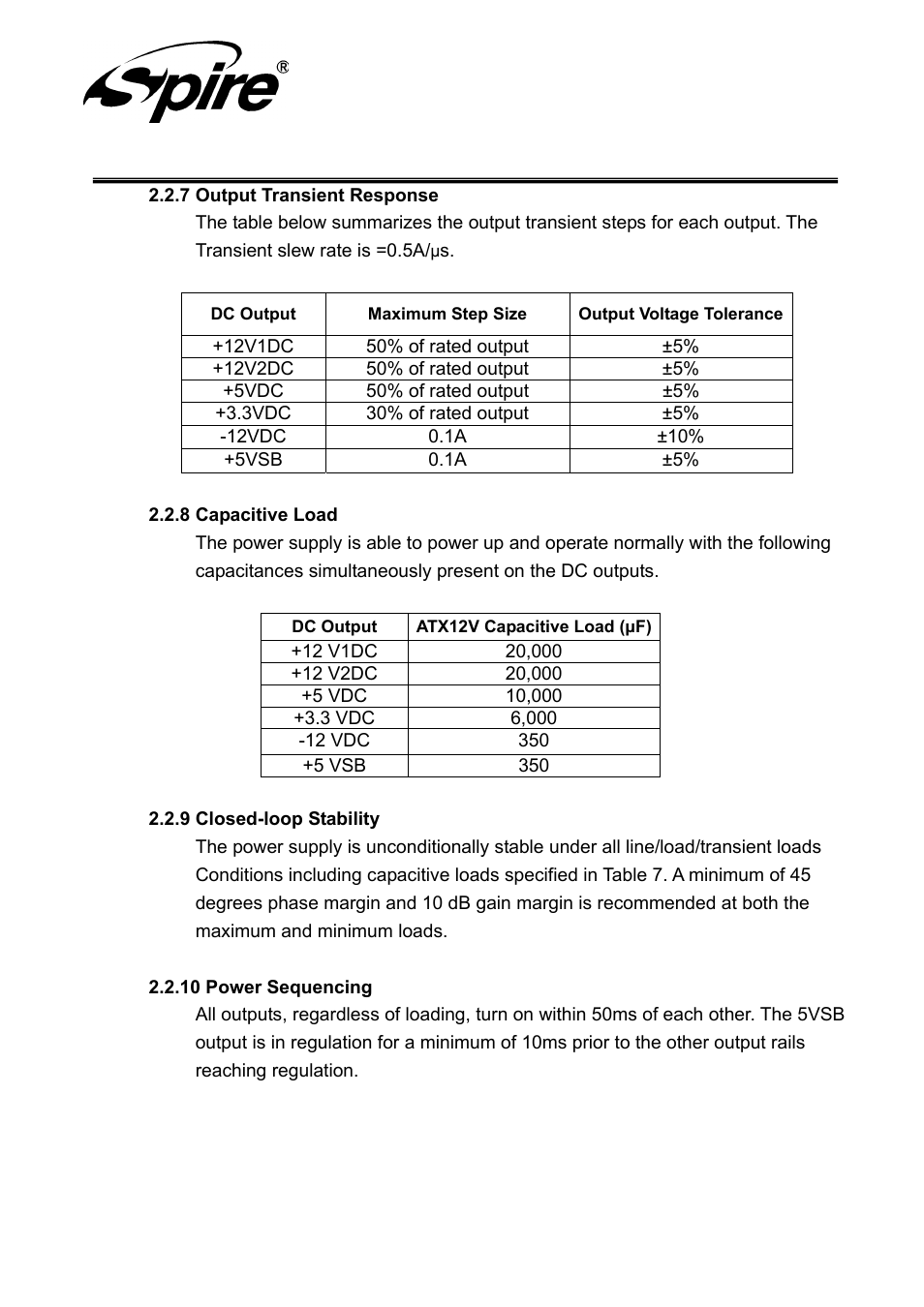 Spire corp | Spire JEWEL BLACK 420W / SP-ATX-420WTB-PFC-1 User Manual | Page 9 / 20