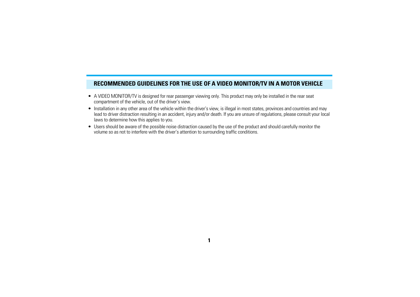 Audiovox AVP-7280A User Manual | Page 4 / 30