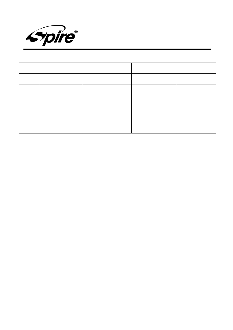 Spire corp | Spire EXHAUSTER / SP08025S1ME4 User Manual | Page 8 / 9