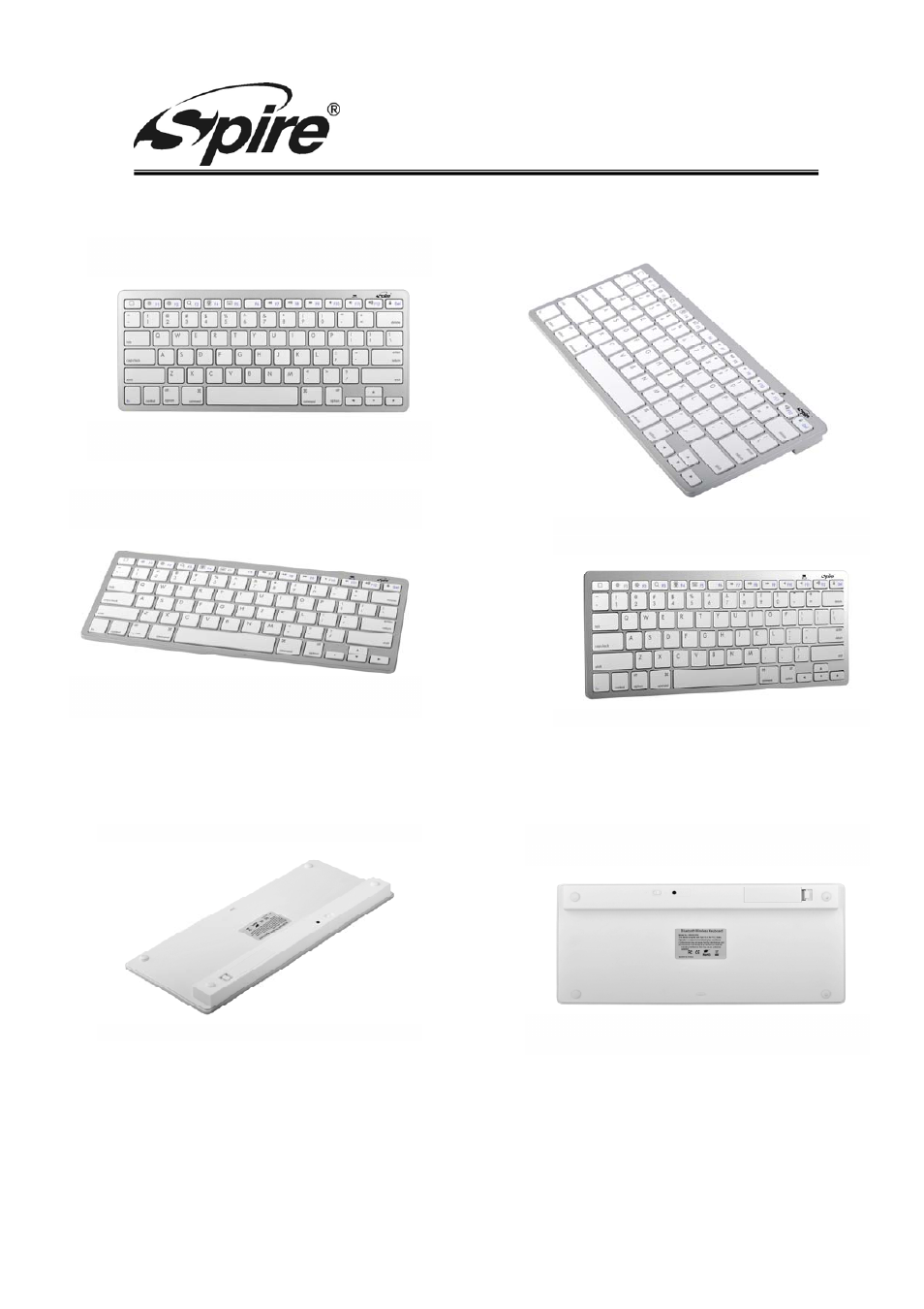 Spire corp, 4 pictures | Spire NOA 1100 / SP-K1100SW-EN User Manual | Page 7 / 8
