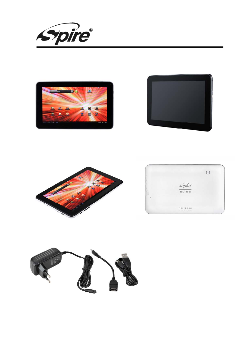 Spire corp, 4 pictures | Spire BLISS 9 PRO+ / SPTPC922W-01 User Manual | Page 7 / 8