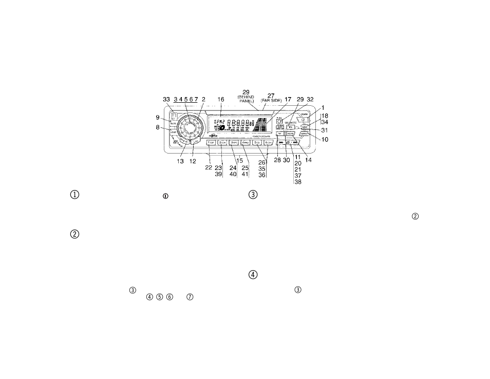 Operating instructions | Audiovox P-955 User Manual | Page 3 / 18
