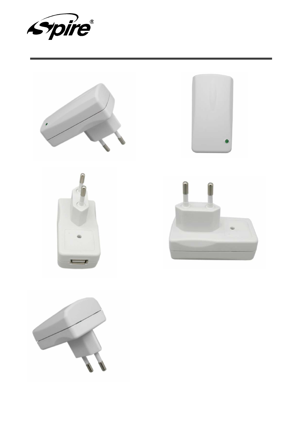Spire corp | Spire CHARGER 5W / SP-AD-5W-EU User Manual | Page 6 / 7