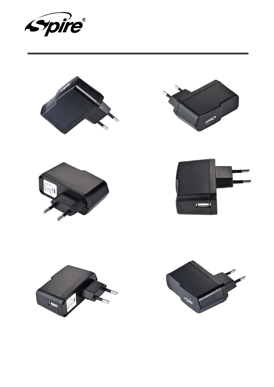 Spire corp | Spire CHARGER 511 / SP-AD-511BK-EU User Manual | Page 6 / 7