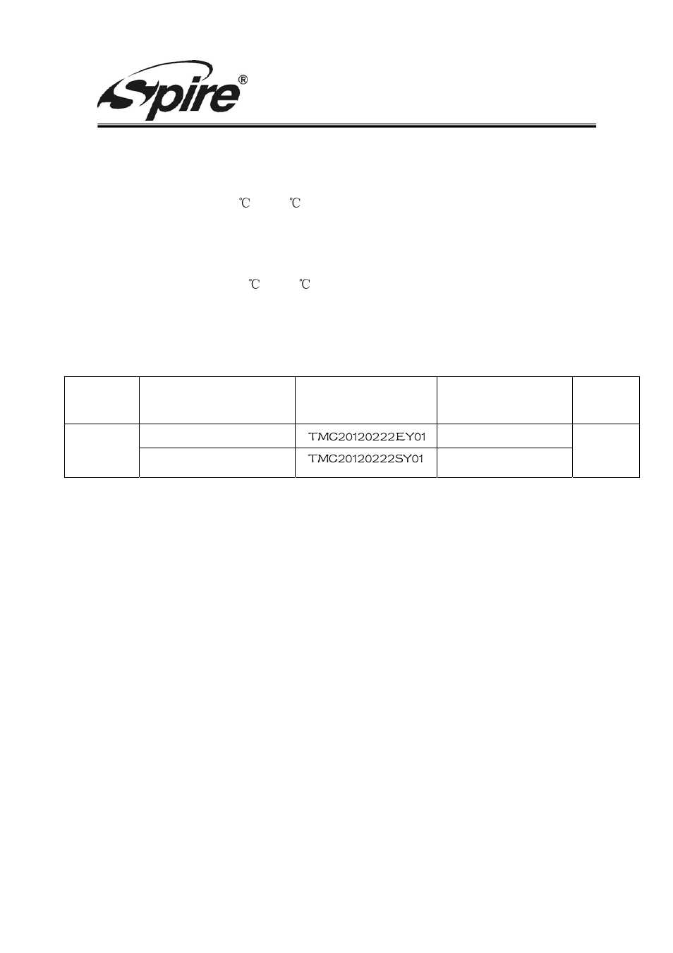 Spire corp, 3 environmental | Spire SYMPHONY 202 BASIC / SP-S202 User Manual | Page 5 / 7
