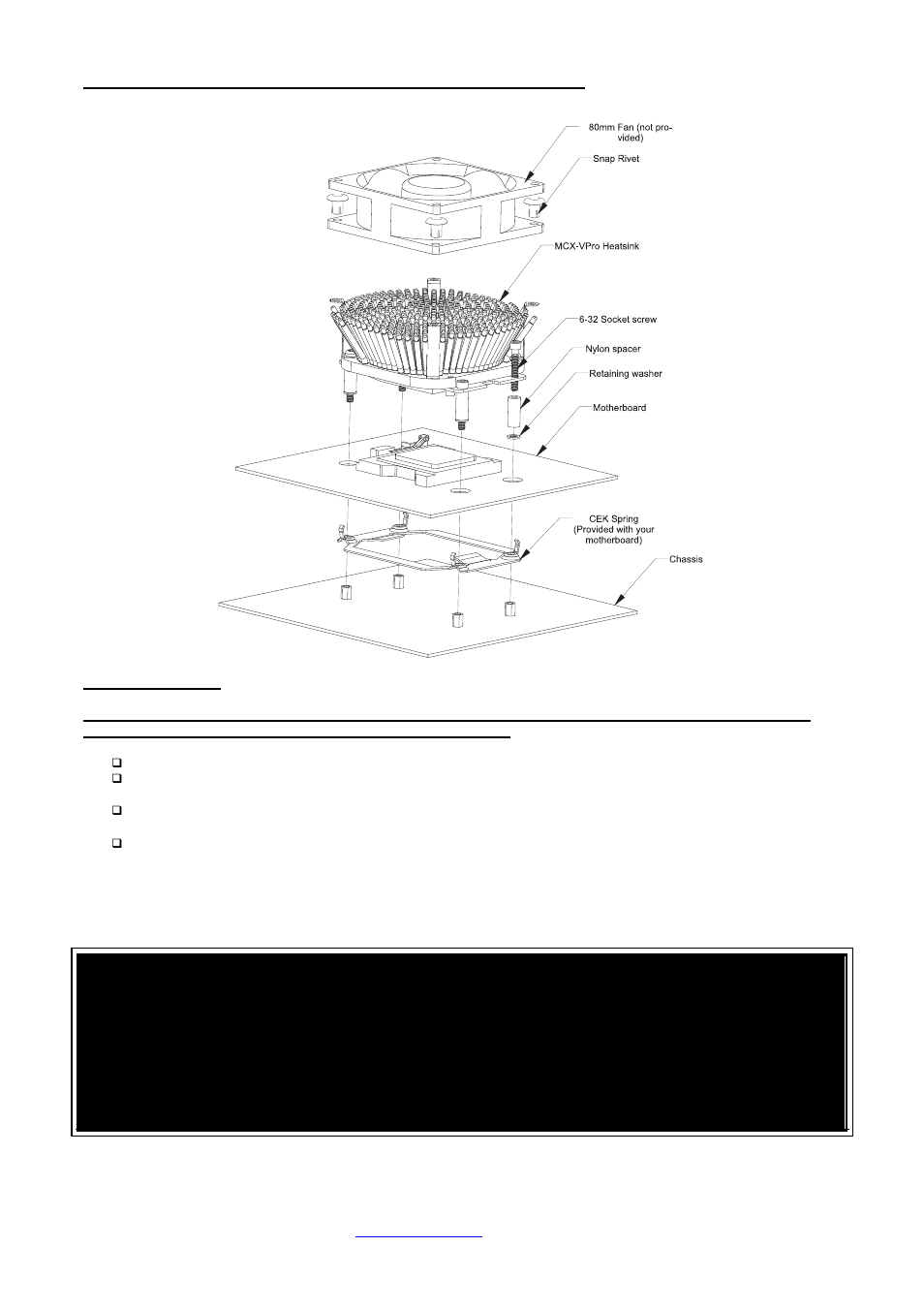 Swiftech MCX V PRO User Manual | Page 4 / 4