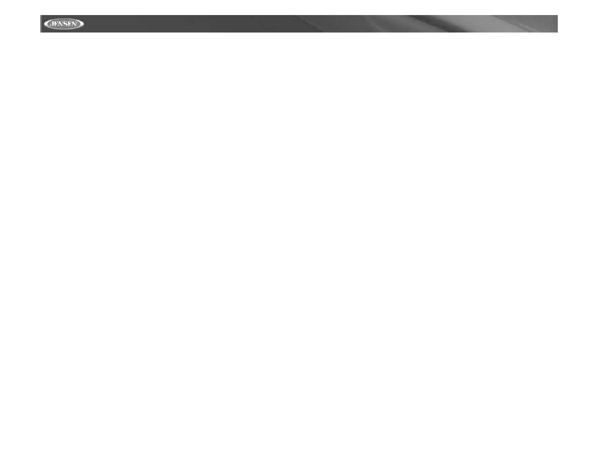 Audiovox Jensen VM9411 User Manual | Page 110 / 110