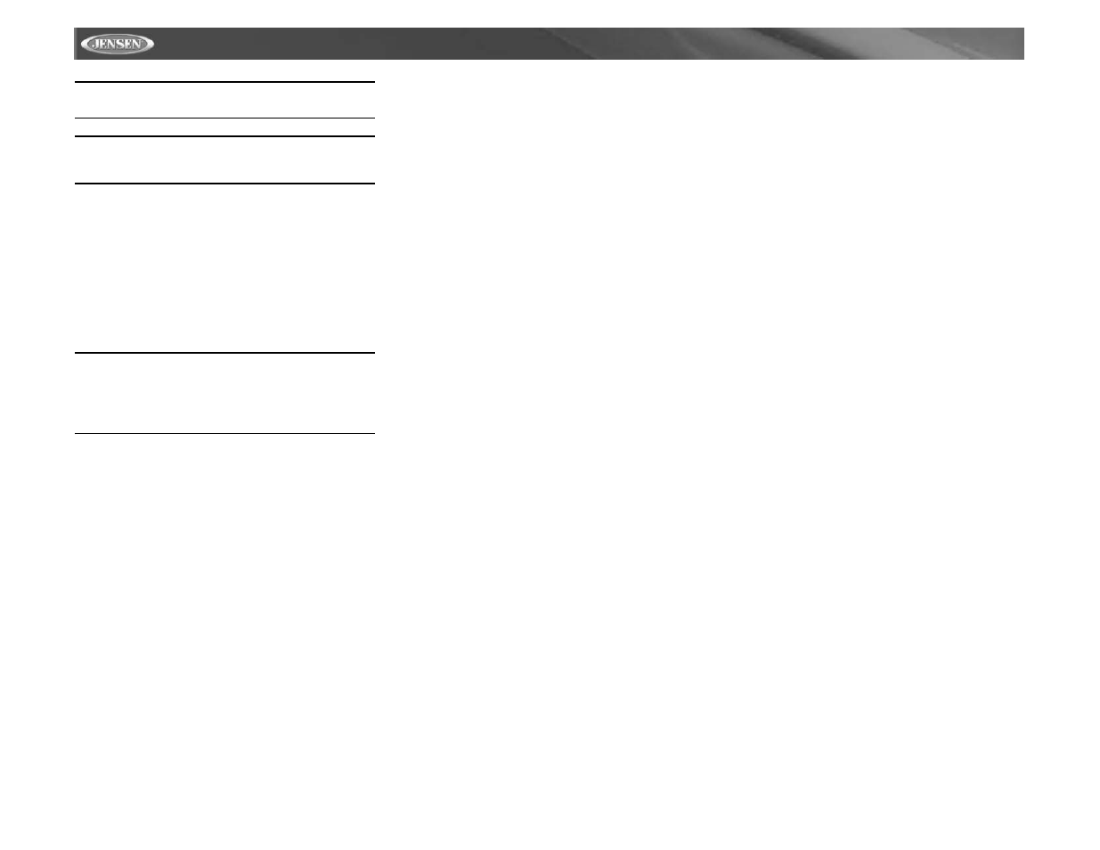 Vm9411 | Audiovox Jensen VM9411 User Manual | Page 8 / 110