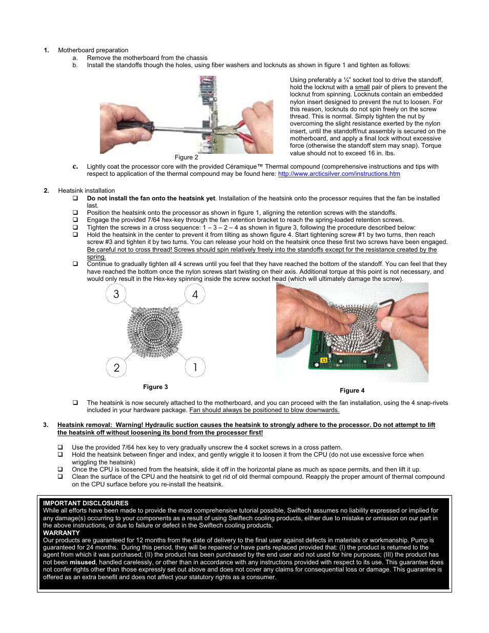 Swiftech MCX775 V User Manual | Page 2 / 3