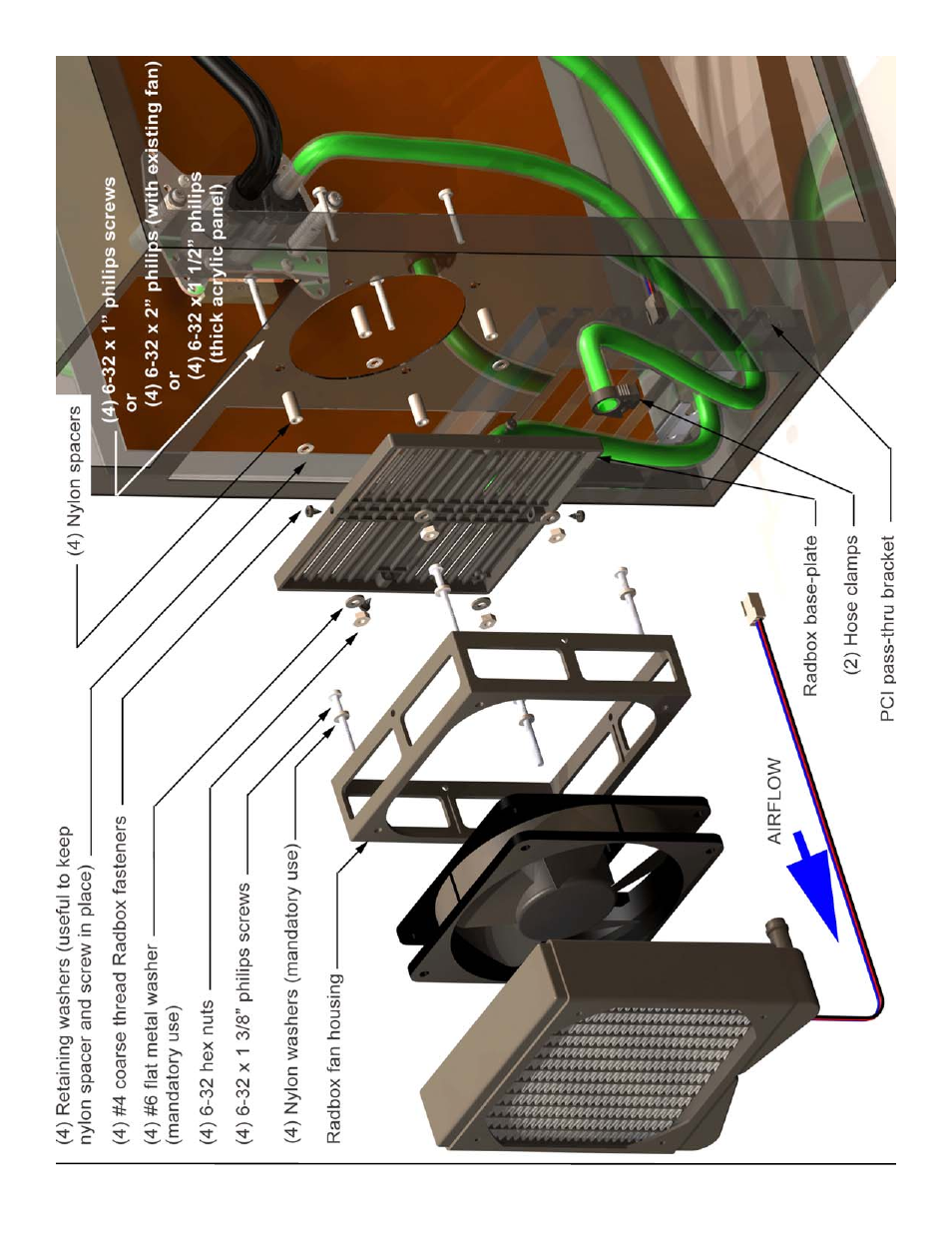 Swiftech MCB 120 Radbox R2 User Manual | Page 2 / 2