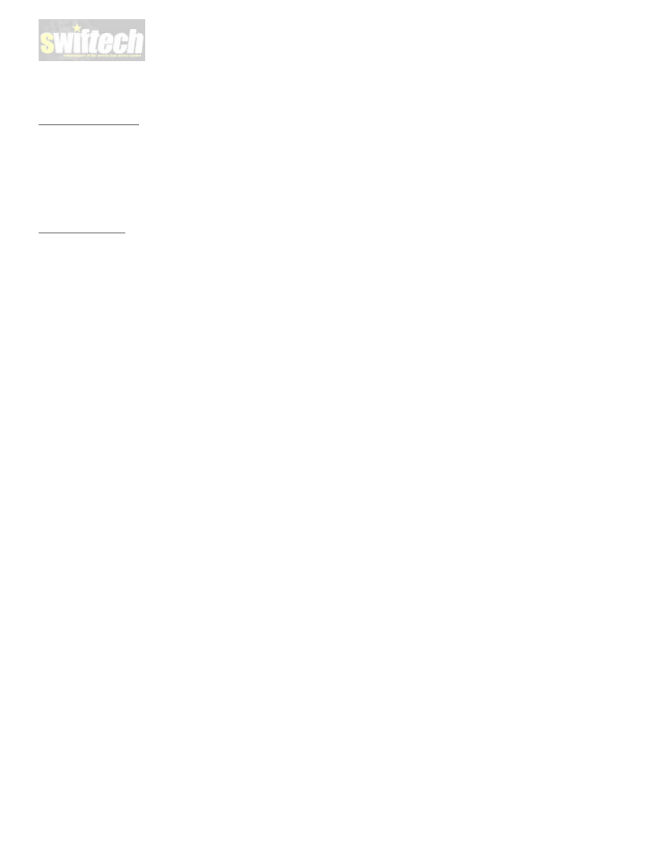 Before you begin | Swiftech FS020 ALL MODELS User Manual | Page 4 / 15