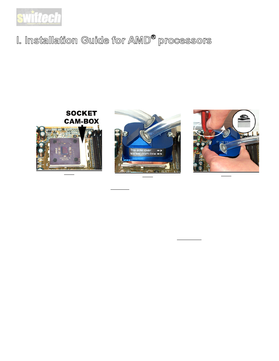 Swiftech FS020 ALL MODELS User Manual | Page 5 / 15