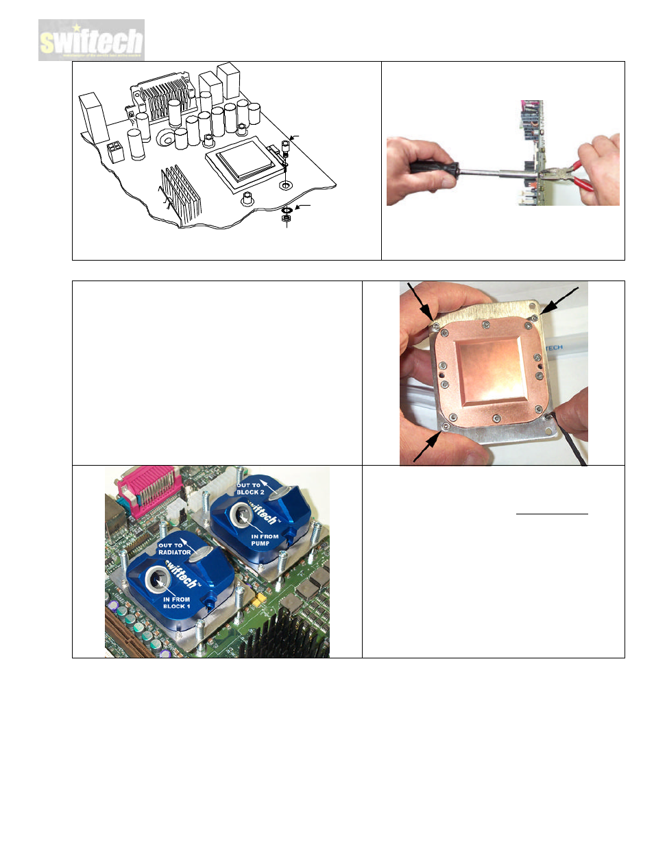 Swiftech FS020 ALL MODELS User Manual | Page 7 / 15