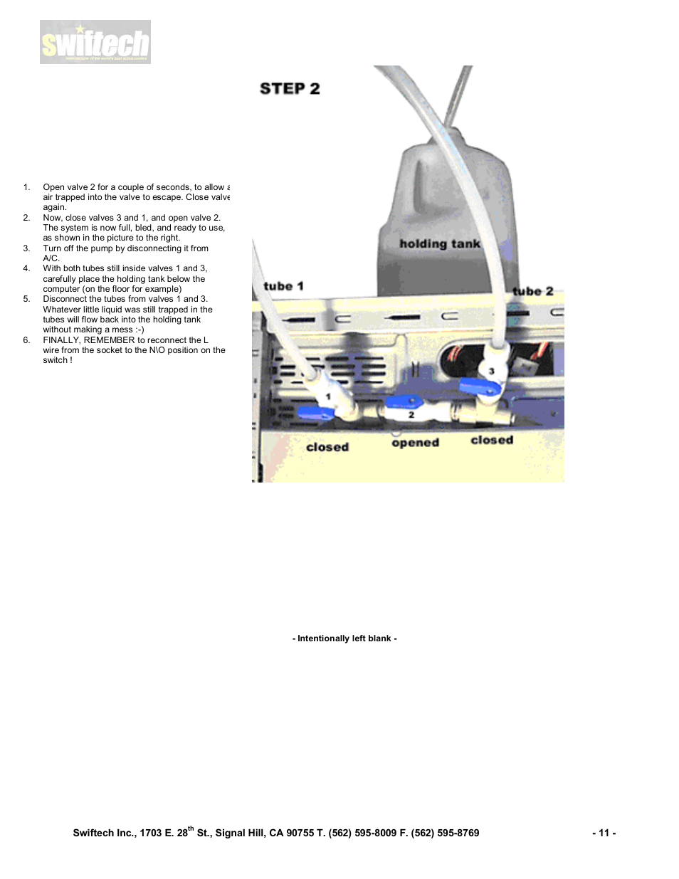 Swiftech QPOWER User Manual | Page 11 / 12