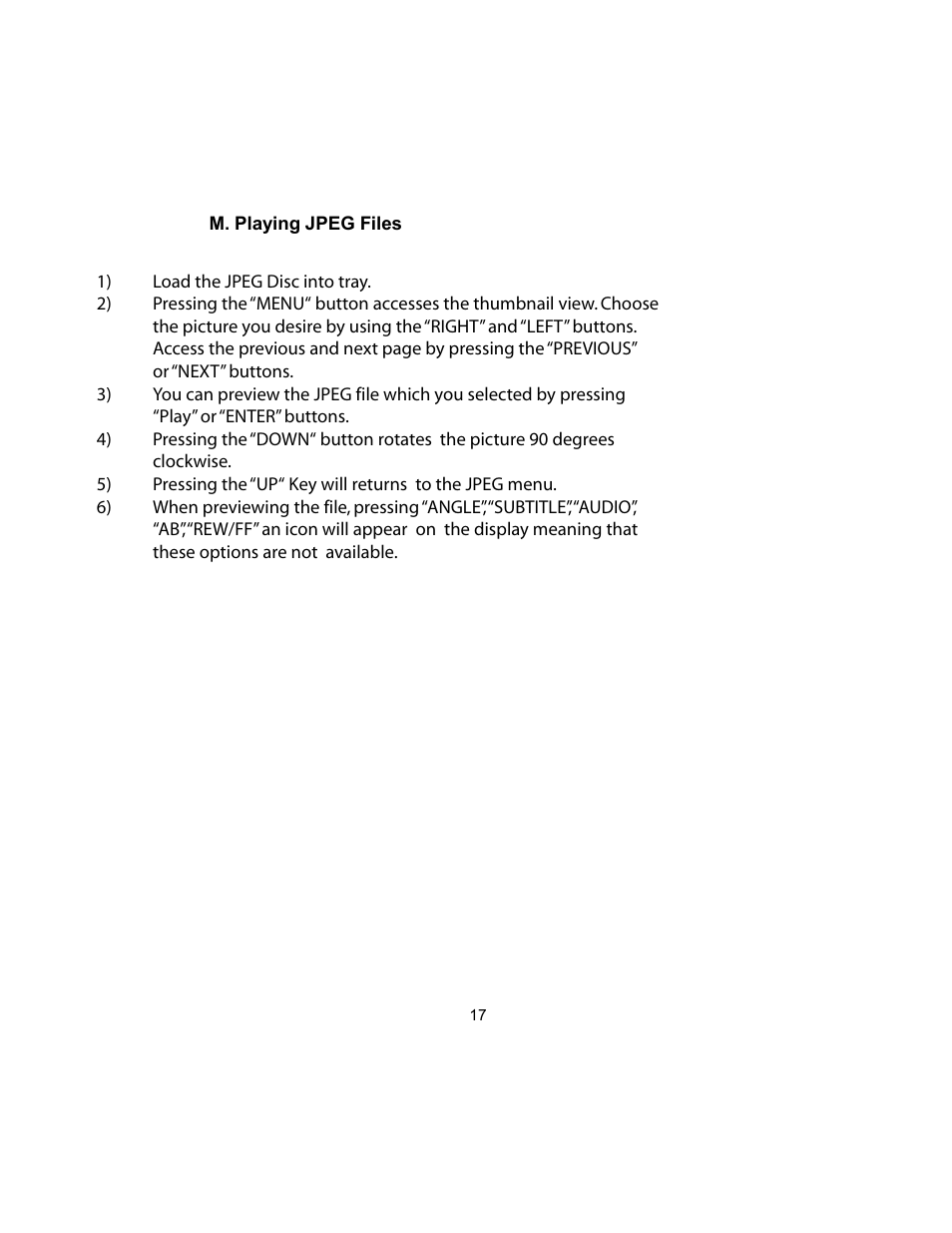 Audiovox D2017PK User Manual | Page 17 / 29