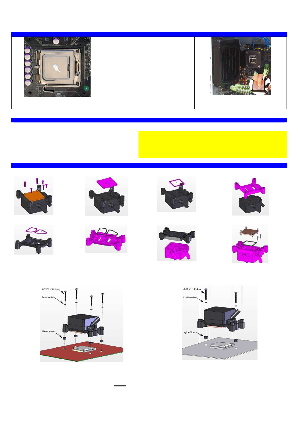 Swiftech APOGEE DRIVE User Manual | Page 8 / 8