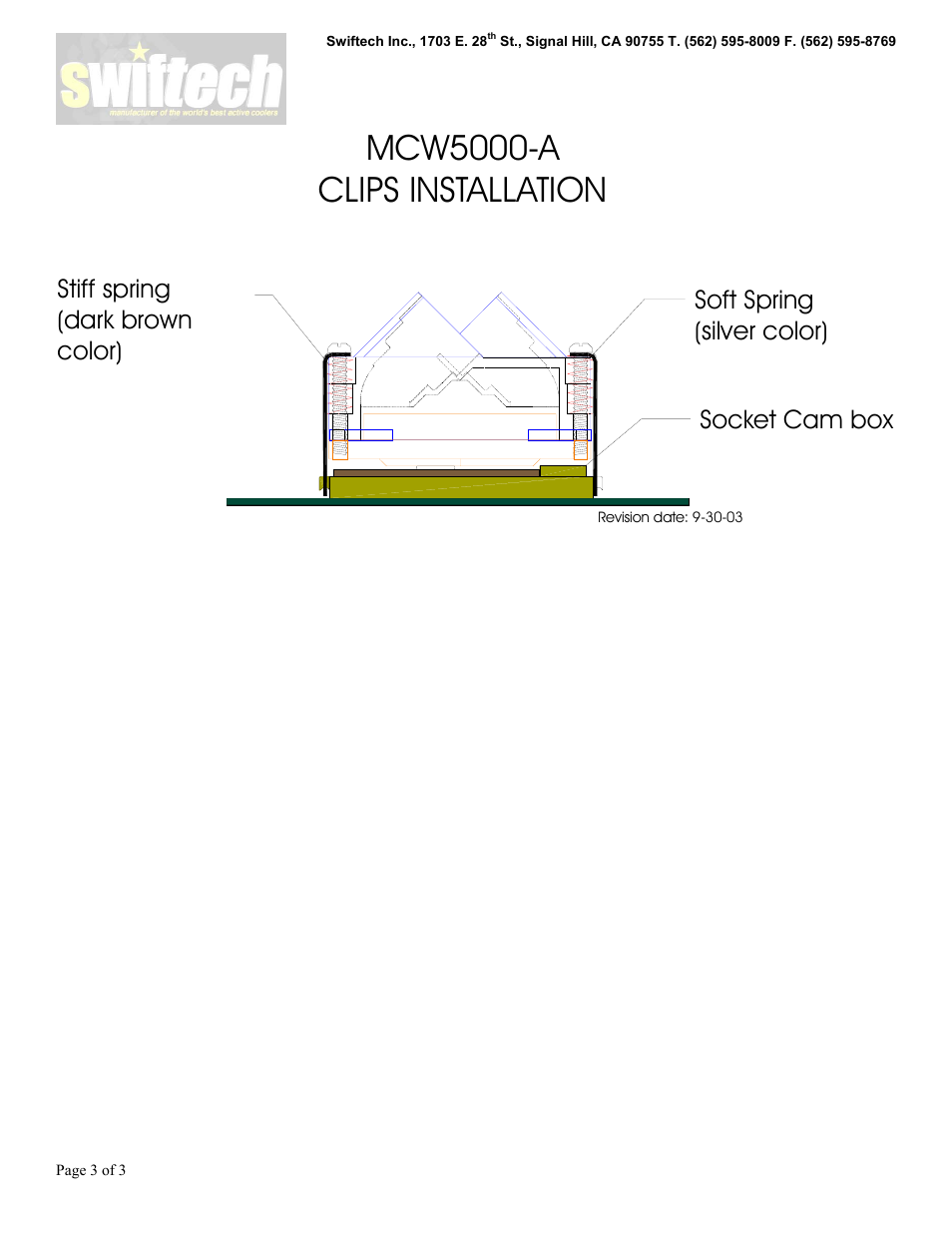 Mcw5000-a clips installation | Swiftech MCW5000 A User Manual | Page 3 / 3