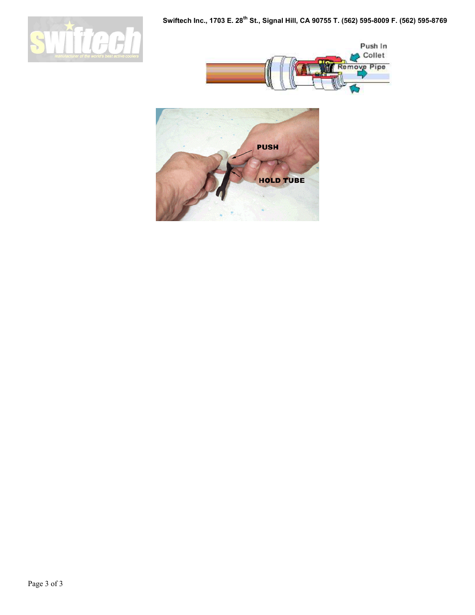 Swiftech MCW5000 PX User Manual | Page 3 / 3