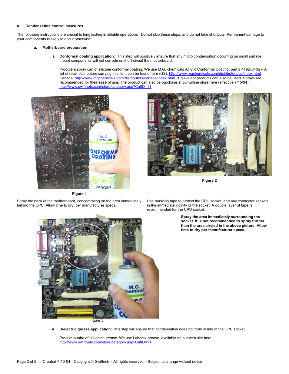 Swiftech MCW5002 64T User Manual | Page 2 / 5