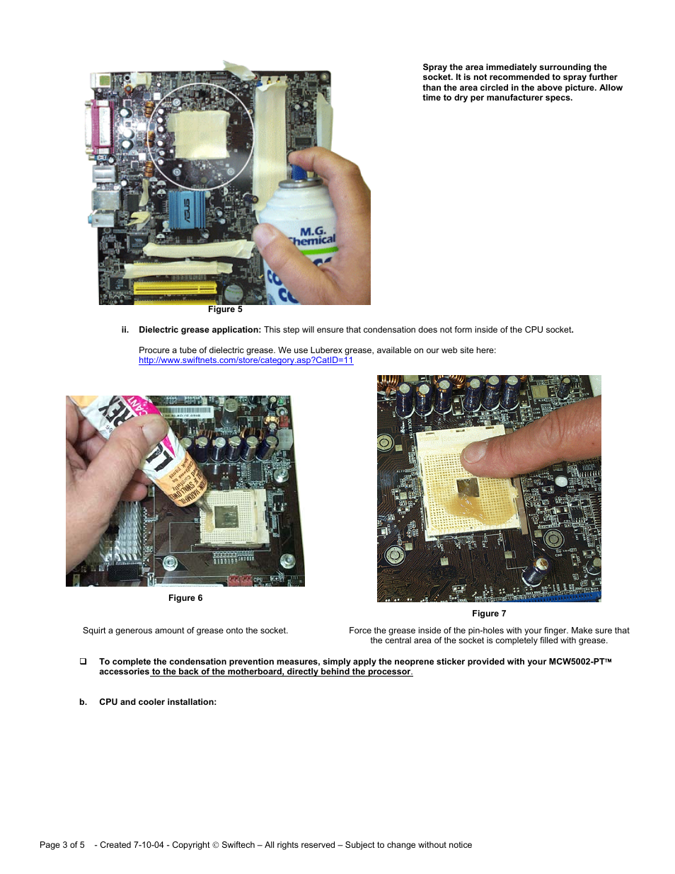 Swiftech MCW5002 PT User Manual | Page 3 / 5