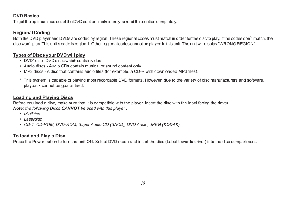 Audiovox Mobile Video 128-8342 User Manual | Page 19 / 26