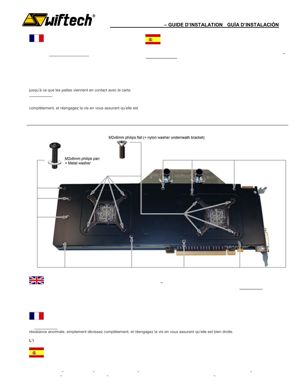 Swiftech EPSILON HD6990 WATERBLOCK User Manual | Page 3 / 4