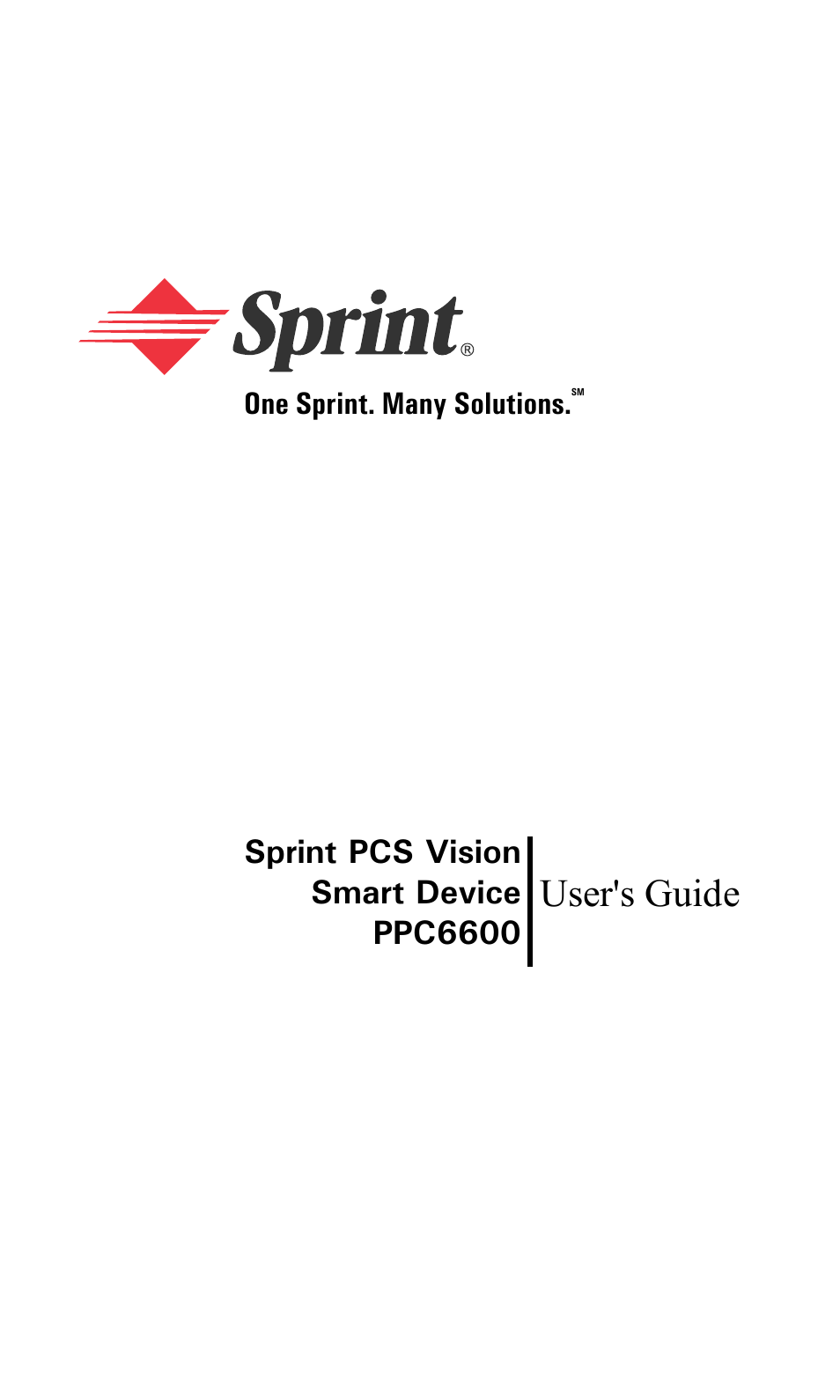 Sprint PPC-6600 User Manual | 195 pages