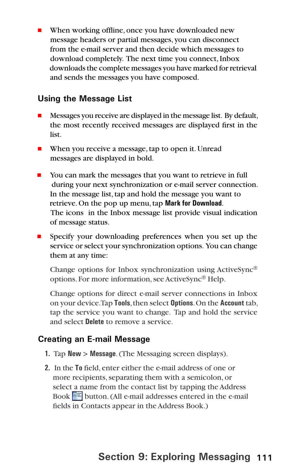 Sprint PPC-6600 User Manual | Page 116 / 195