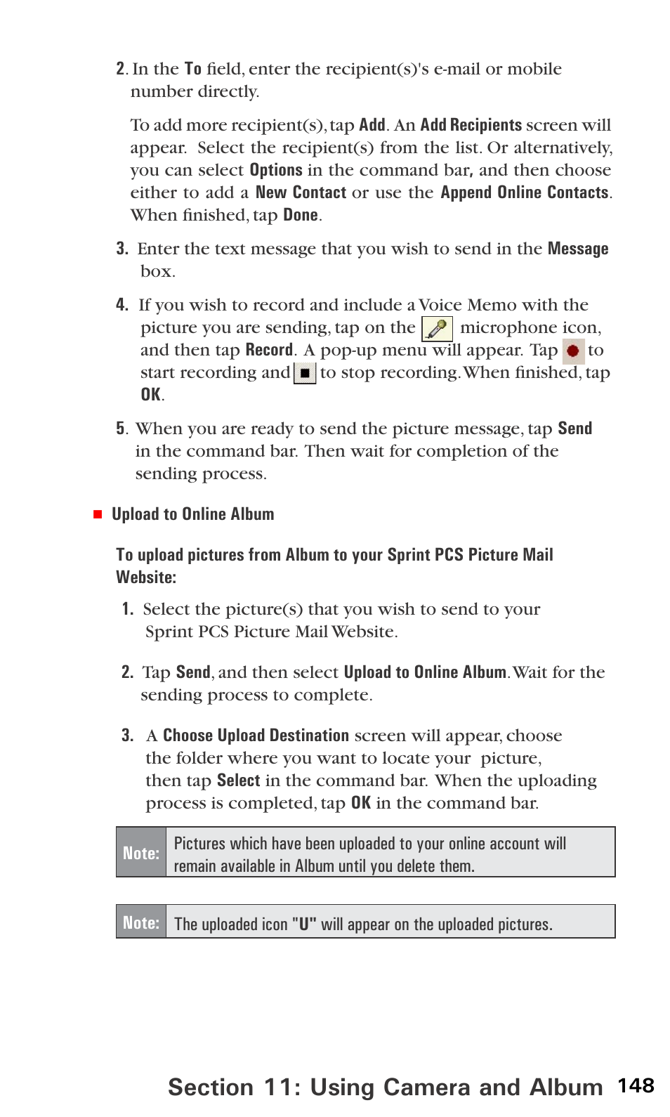 Sprint PPC-6600 User Manual | Page 153 / 195