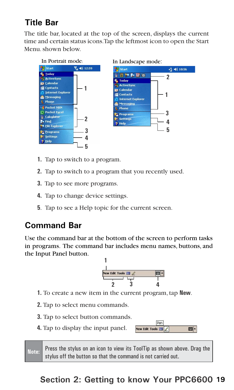 Sprint PPC-6600 User Manual | Page 24 / 195