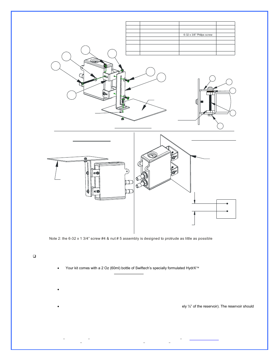 Preparing the coolant, Mcres micro bracketry installation and examples | Swiftech APEX ULTIMA XT User Manual | Page 12 / 15