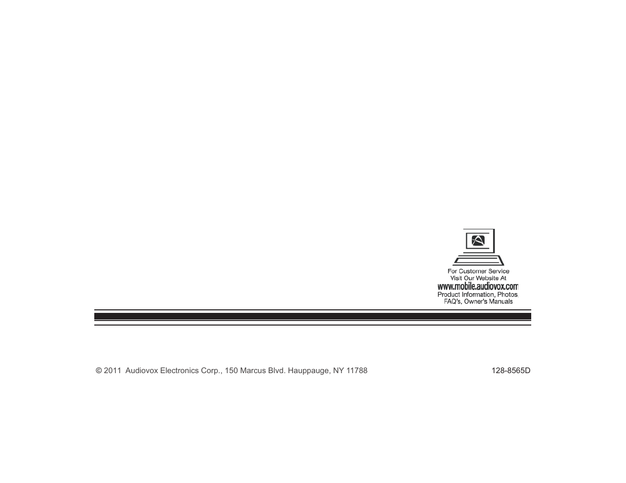 Audiovox Mobile Video 128-8565A User Manual | Page 28 / 28